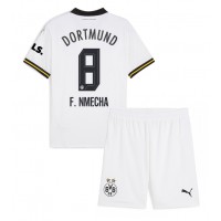 Echipament fotbal Borussia Dortmund Felix Nmecha #8 Tricou Treilea 2024-25 pentru copii maneca scurta (+ Pantaloni scurti)